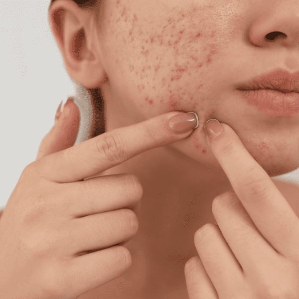 acne on the face causes